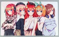 【五等分の花嫁】プレイマット 私服五等分(佐原玄清) エアコミケC98/Cake Rabbits