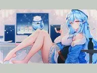 [Virtual YouTuber] Play Mat Yukihana Rami (HAONI) / HO2