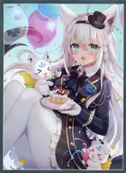 【ホロライブ】スリーブ 白上フブキ 軍服(れつと) C99/ミッドナイトブルー