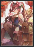 【ウマ娘 プリティーダービー】スリーブ ダイワスカーレット(MOKO) プリウマイティ大阪杯/ミッドナイトブルー
