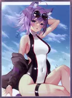 [HoloLive] Sleeve Nekomata Okayu Race Swimming Swimming Swimming Coat C99/Midnight Blue