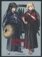 【リコリス・リコイル】スリーブ 錦木千束＆井ノ上たきな 彼岸花(NEKO) エアコミ1☆21/EATOS＆4C-Fantasy