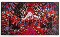 【遊戯王】プレイマット 赫の聖女カルテシア＆赫焉竜グランギニョル(ててて) 強欲で謙虚なイベント TURN13/てるてる坊主ときんの鈴