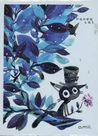 【オリジナル】スリーブ あおい木の猫(ほんだ猫) amii.