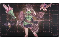 【遊戯王】枠ありプレイマット 地霊使いアウス(亜夢) Resur gence