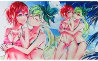 【WIXOSS】プレイマット リル＆メル 水着(くろなゆた) C100/Chronoir*d