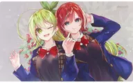 【WIXOSS】プレイマット リル＆メル 制服(くろなゆた) C98/Chronoir*d
