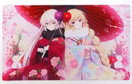 【Fate】プレイマット ジャンヌ・ダルク＆ジャンヌ・オルタ 着物(みこ) C95/Royalみるく
