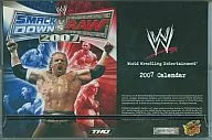 SMACK DOWN  VS RAW 2007年度卓上カレンダー