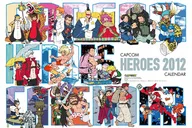Capcom Heroes Calendário 2012