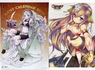 シェルノサージュ～失われた星へ捧ぐ詩～ ガストカレンダー2018＆B2クリアポスター 