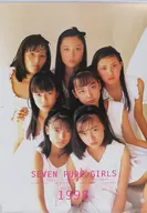 SEVEN PURE GIRLS 1998 CALENDARIO MURAL