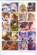 グランブルーファンタジー 2025年 キャラクターカレンダー(壁掛けカレンダー) 「GRANBLUE FANTASY-グランブルーファンタジー- グラブルフェス2024」