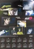 新劇場版 頭文字D Legend3 -夢現- 2025年 壁掛けポスターカレンダー