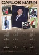 カルロス・マリン 2026年 複製サイン入りA3ポスターカレンダー 「CD ポートレイト+カリート」 対象店舗購入特典