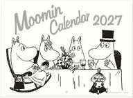 ムーミン 2027年度壁かけカレンダー モノトーン
