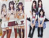 SKE48(泳裝Ver.)/SKE48(校服Ver.)2011年度10月～11月雙麵海報日歷ENTAME 2011年11月號贈品1