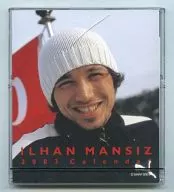 [破損品]イルハン・マンスズ 2003年度卓上カレンダー