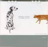 DOGS＆CATS 2014年度卓上カレンダー POLA販促品