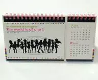 アイドルマスター 2010年7月-2011年8月 卓上カレンダー 「アイドルマスター THE IDOLM＠STER 5th ANNIVERSARY The world is all one !!」 