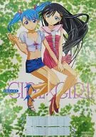 GIRL×GIRL 2000年7月～8月ポスターカレンダー アニメージュ 2000年8月号付録 