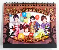 ゴールデンボンバー 2014年度卓上カレンダー 公式通販silkroadstore＆ライブ会場限定 