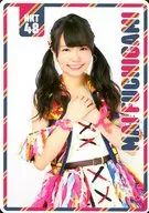 渕上舞(HKT48) 2016年4月～2016年9月ポケットスクールカレンダー 「CD 74億分の1の君へ」 初回プレス分封入特典