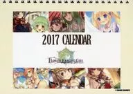 [A la Carte] Flower Night Girl 2017 Desk Calendar "C91 Special Set" Bundled item