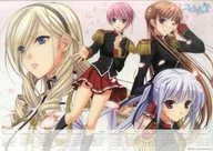 少女騎士物語2011年度清晰海報日歷