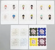 Katana Ranbu 2018.8-11 Three-dimensional puzzle calendar "CD continued 『 Touken Rambu Hanamaru 』 Kaei Shu, No. 5 to 8 special edition 4 volume set" TOHO animation STORE Purchase benefits