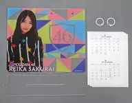 桜井玲香 2019年度個別卓上カレンダー 乃木坂46オフィシャルウェブショップ限定