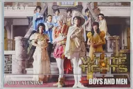 BOYS AND MEN 2013年度卓上カレンダー 「ホワイト☆タイツII」