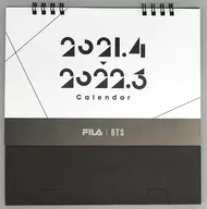 BTS 2021.4-2022.3 Desktop Calendar FILA Eligible Products Purchase benefits