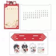 Representante de Tokimitsu -LINK CLIQUE - milhões de anos acrílico Calendário