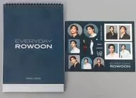 ロウン ROWOON 2024-2025 Calendar [Everyday ROWOON] 卓上型カレンダー