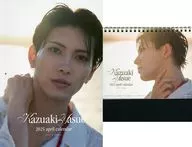 泰江和明 Kazuaki Yasue 2025 april カレンダー 通常版(壁掛け/卓上2個セット)