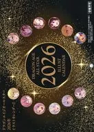 ドラゴンエイジ オールスター 2026年イラストカレンダー!! 月刊ドラゴンエイジ 2026年1月号付録