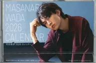 和田雅成 2026年 卓上ハガキケース入りカレンダー