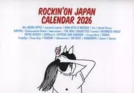 JAPAN特製カレンダー2026 ROCKIN’ON JAPAN 2026年2月号特別付録