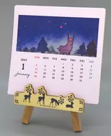 ZENSE 2024 suis デザイン 卓上カレンダー 「ヨルシカ LIVE TOUR 2024『前世』」