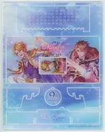 ミヤ アクリル万年カレンダー 9週年スペシャル 「夢王国と眠れる100人の王子様」 台湾限定