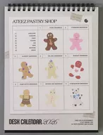 [単品] ATEEZ 卓上カレンダー 「ATEEZ 2026 SEASON’S GREETINGS」 同梱品