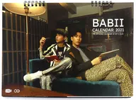 オフ(ジュンポン・アドゥンキッティポーン)＆ガン(アタパン・プーンサワット) Babii 2021年 オフィシャル卓上カレンダー