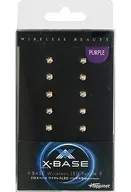 X-BASE-Cross-Base-Wireless LED S (roxo) 10 peças incluídas
