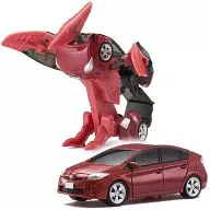 DR 0008 Toyota Prius (rojo) Priterdon "Diamond Robo"