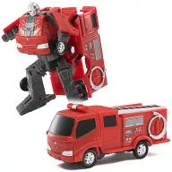 DR-0022 Toyota Dyna Fire Pump Vehicle (Red) Rescue Pump 「 Diamond Robo 」