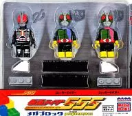 [単品] メガブロック プーピィズ 仮面ライダー555(ファイズ) 3体セット 「CD The people with no name Featuring：m.c.A・T」 初回プレス限定セット