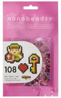 Nano-Miçangas 80-63013 108 Link/Coração/Chave A Lenda de Zelda