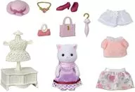 街的時尚搭配SET-波斯貓的姐姐-"Sylvanian Families>