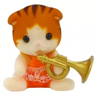 7. Maple cat baby (bugle) "Sylvanian Families Baby Music Series"